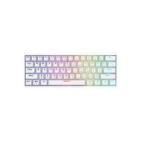 Savio Whiteout X2 Kabel QWERTY RGB LED Mekanisk Tastatur (EN)
