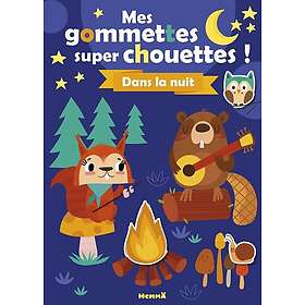 Mes gommettes super chouettes Dans la nuit (Broché)