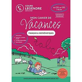 Mon cahier de vacances Du CE1 au CE2Français & Mathématiques Exercices et Quiz Corrigés détachables Autocollants (Broché)