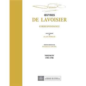 Oeuvres de Lavoisier Tome 4 : 1784-1786 (Broché)