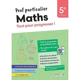 Prof particulier Maths 5e Tout pour progresser (Broché)