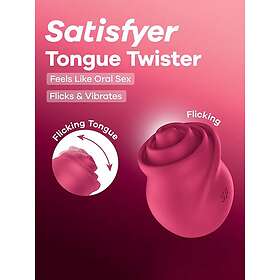 Satisfyer Tongue Twister Flicking Tongue Vibrator