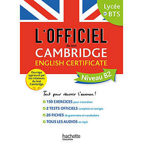 Le guide officiel du test Cambridge English Certificate (Niveau B2) (Broché)