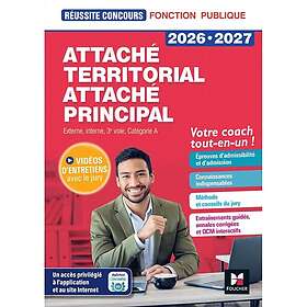 Réussite Concours Attaché territorial, Attaché principal Cat. A 2026-2027 Préparation complète (Broché)