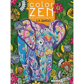 Color Zen scintillant Animaux de la jungle (Broché)