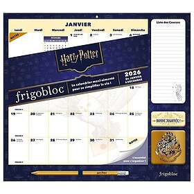 Frigobloc Mensuel 2026 Déco Harry Potter (de janv. à déc. 2026) (Broché)