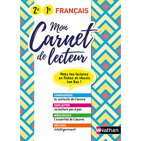 Mon Carnet de lecteur Français 2de 1re générale et technologique (Broché)