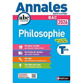 Annales Bac Philosophie 2026 (Broché)