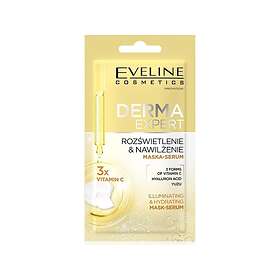 Eveline Cosmetics DERMA EXPERT Lystergivande & Återfuktande Mask-Serum 8ml