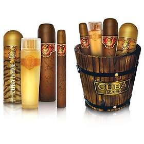Cuba Jungle Tiger EdP Gåvoset (EdP 100Ml, EdP 35Ml, Duschgel 200Ml, Body Lotion 130Ml)