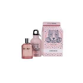 IKKS Little Woman Eau De Toilette Gift Set for Women (100ml EdT, Gwp Glass Water