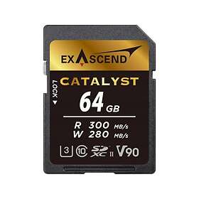 Exascend Catalyst microSDXC UHS-II V90 EX64GSDU2 64GB