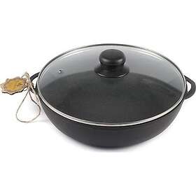 Maysternya Stekpanna I Gjutjärn Med Lock 24x6cm