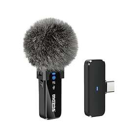 Mozos MX2-Single Trådlös Mikrofon 2,4 GHz För Telefon