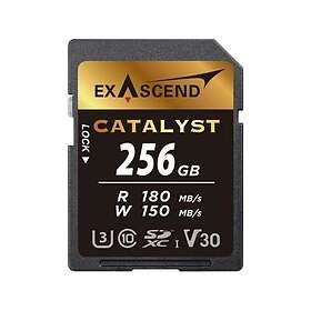 Exascend Catalyst SDXC Class 10 UHS-I U3 V30 EX256GSDU1 256Go
