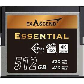 Exascend Essential CFast 2.0 EXSD3X512GB 512Go
