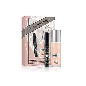 Bruno Banani Woman Deo In Glass 75 Ml + Mascara Rimmel Extra 3D (Black) 8 Ml
