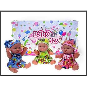 HiPo Baby Doll with Headwear 25cm HLH32