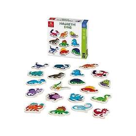 Dal Negro Magnetisk Dino Treleke 20-Deler 8001097539581