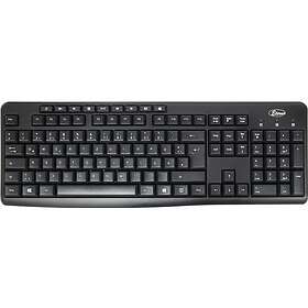 Inter-Tech KB-208 II Trådløst Tastatur og Mus Sett