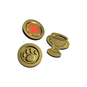 Plaid Hat Games Super Auto Pets Card Battle Mønt & Trofæ Opgraderingssæt