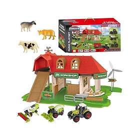Woopie Farm Playset med Traktorer och Figurer 45487 LEK