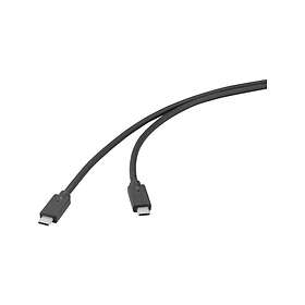 Renkforce RF-6830470 USB-C till USB-C USB 3.2 Gen2x2 20 Gbit/s 4K UHD 2.00 m