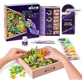 Maksik Wood&Craft Diy Kit Succulentes 21X21cm