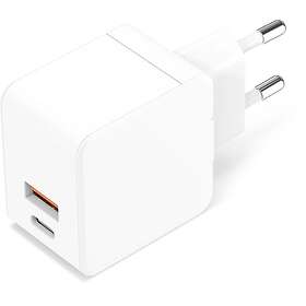 CoreParts USB-C POWER CHARGER Dual Port PD 3.0 QC 3.0 Power Adapter 30W