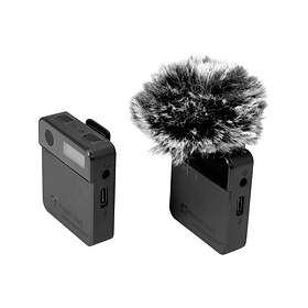 Relacart Mipassport Trådlös Clip-On Mikrofon (Trådlös, Inkluderar Vindskydd, Blixtskofäste, Kabel)