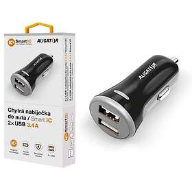 Aligator CHS0005 Dubbel USB Billaddare