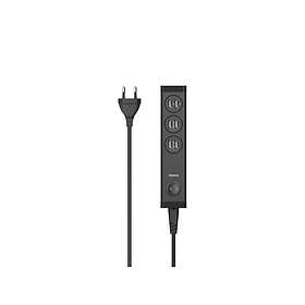 Hama 3-Way Switched Power Strip 1.5m 00223201