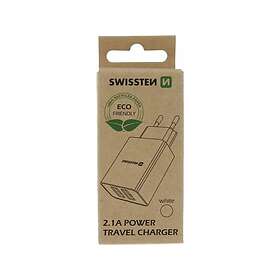 Swissten Travel Charger Smart IC 2x USB 2.1A 10W