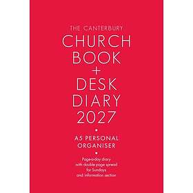 Canterbury Church Book and Desk Diary 2027 A5