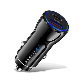 Montis MT010 Billaddare USB 3.0 QC + USB-C PD 45W
