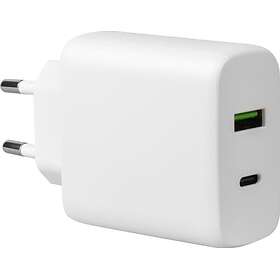 Avacom Homepro+ Nätverksladdare Med Power Delivery Usb-C- Och Usb-A-Utgångar 65W