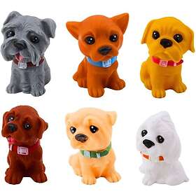 LEANToys Valp Hund Figur Set 8cm 24582
