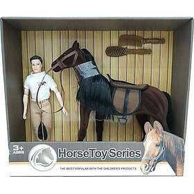 HiPo Häst Med En Jockey Set