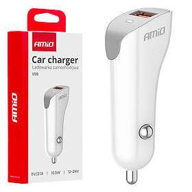 AMiO -03873 Autolaturi USB-A 10.5W