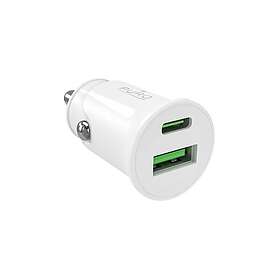 Puro Pro Lite USB-A + USB-C Power Delivery Biloplader 20W