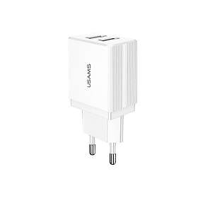 Usams T24 USA001084 Dubbel USB Väggladdare 10W