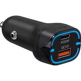 INNE Autolaturi, jossa Power Delivery ja Quick Charge 38W