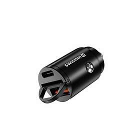 Swissten Nano 20111770 Chargeur de Voiture 20W
