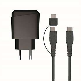 Bionda Castana Double Port USB-C PD Chargeur Mural 20W Recyclé