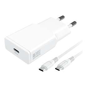 4smarts Charger 541121 GaN Thin PD PPS USB-C with USB-C Cable 20W