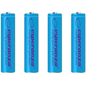 Esperanza Rechargeable Ni-Mh AAA 1000mAh 4-pack