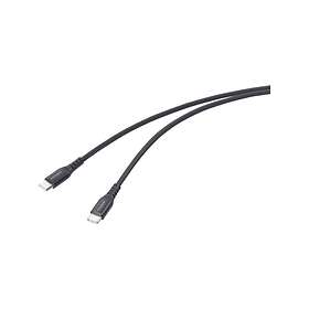 Renkforce RF-6872330 USB-C till USB-C USB 2.0 1.00 m Förlängning