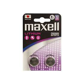 Maxell Lithium CR2025 2-pack
