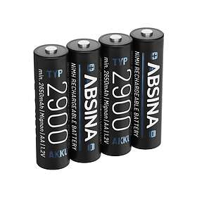 Absina NIMH AA 4-pack