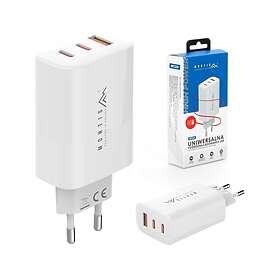 Montis MT124 Väggladdare med USB-A och 2x USB-C Portar 65W